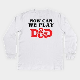 Stranger Things Will D&D Kids Long Sleeve T-Shirt